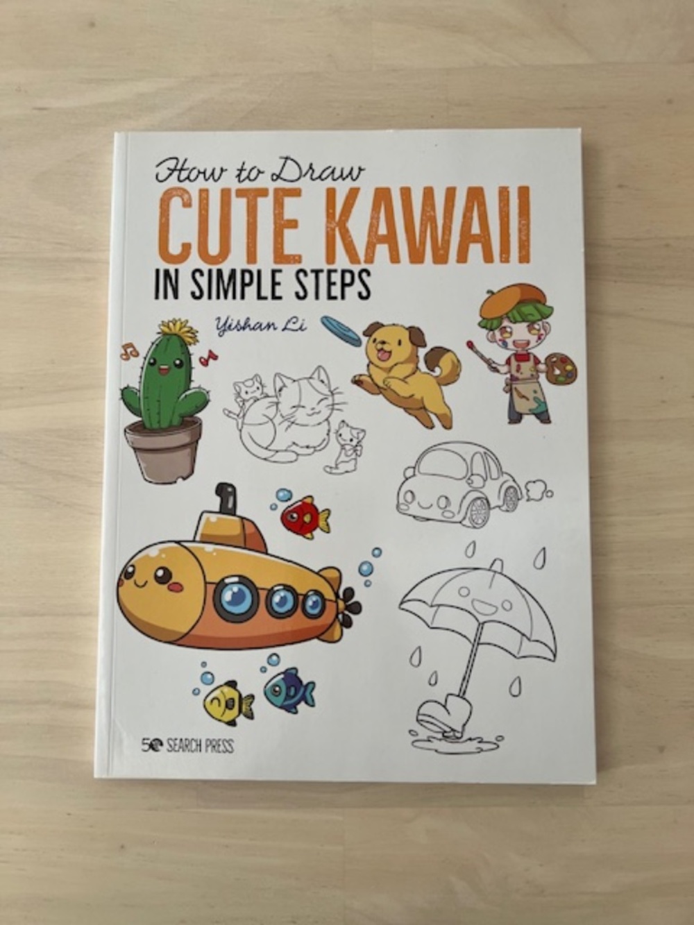 How to Draw Cute Kawaii in Simple Steps BRAND NEW Drawing Book